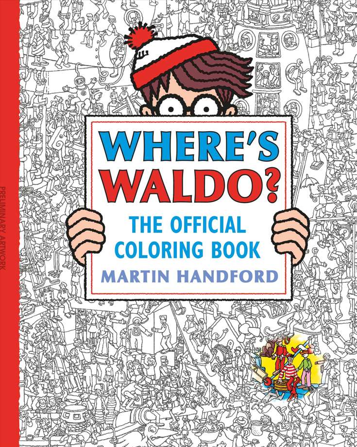 Where’s Waldo? The Official Coloring Book