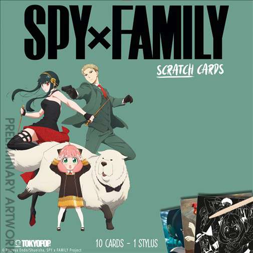 Spy X Family Scratch Cards