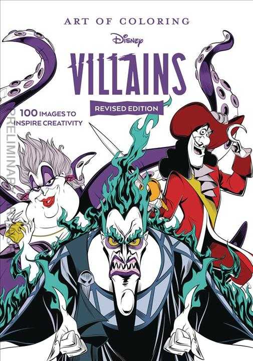 Art of Coloring: Disney Villains