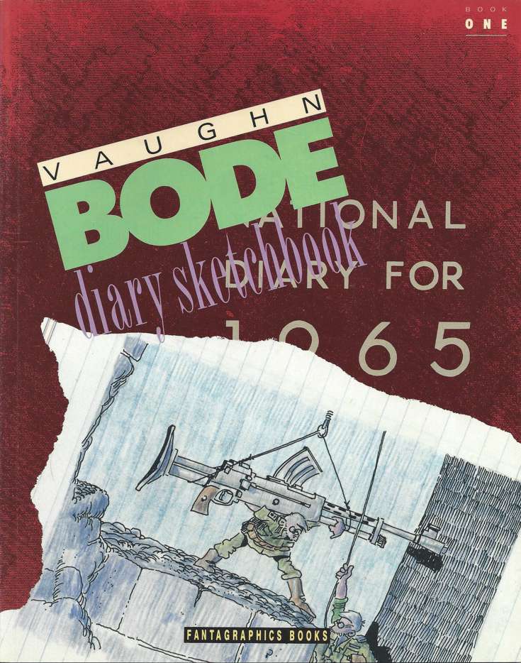 Vaughn Bodē Diary Sketchbook