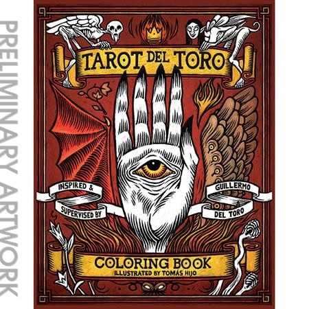 Tarot Del Toro Coloring Book