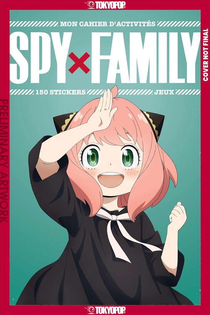 Spy X Family Activity Book