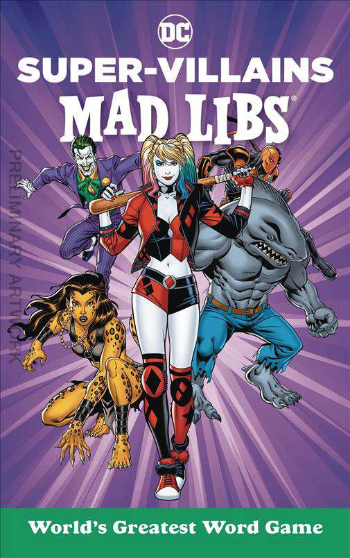 DC Super-Villains Mad Libs
