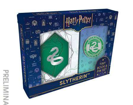 Harry Potter: Slytherin Tiny Book and Pin Set