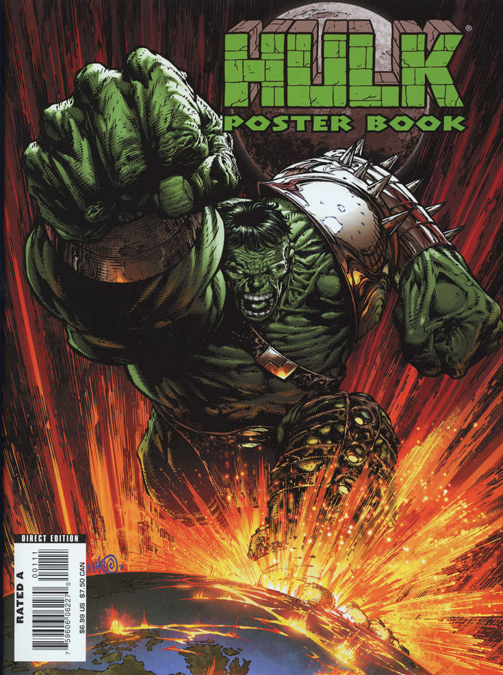 Hulk Poster Book (2nd Series) Staple Bound
