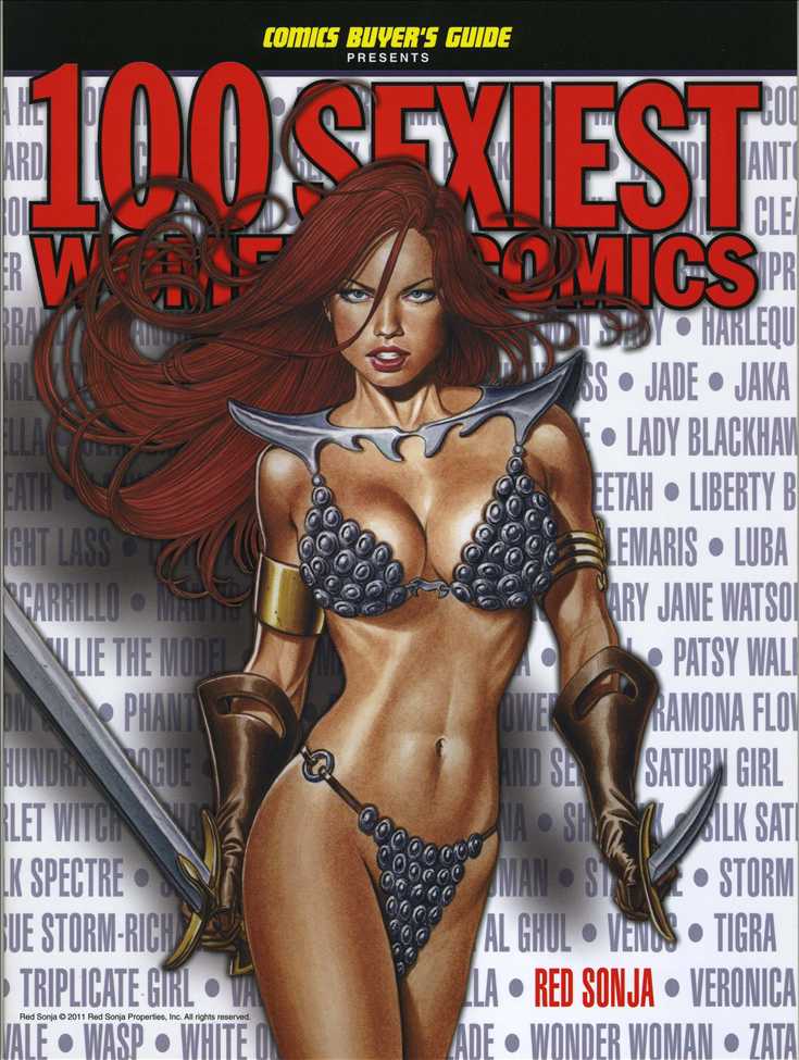 100 Sexiest Women in Comics