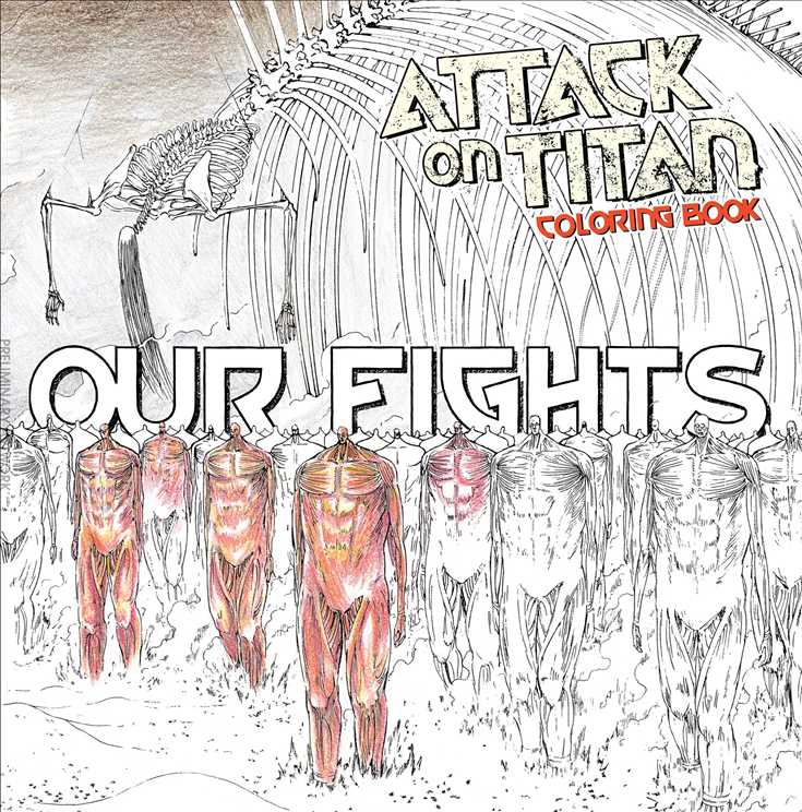 Attack on Titan Coloring Book