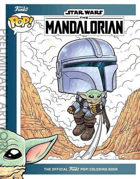 Star Wars: The Mandolorian: The Official Funko Pop! Coloring Book