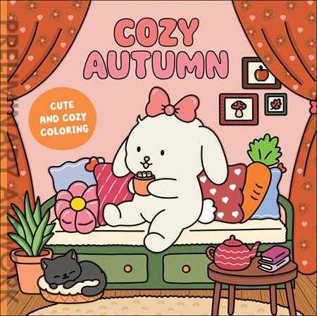 Cozy Autumn: A Cute &amp; Cozy Coloring Book