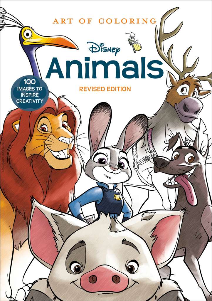 Art of Coloring: Disney Animals: 100 Images to Inspire Creativity