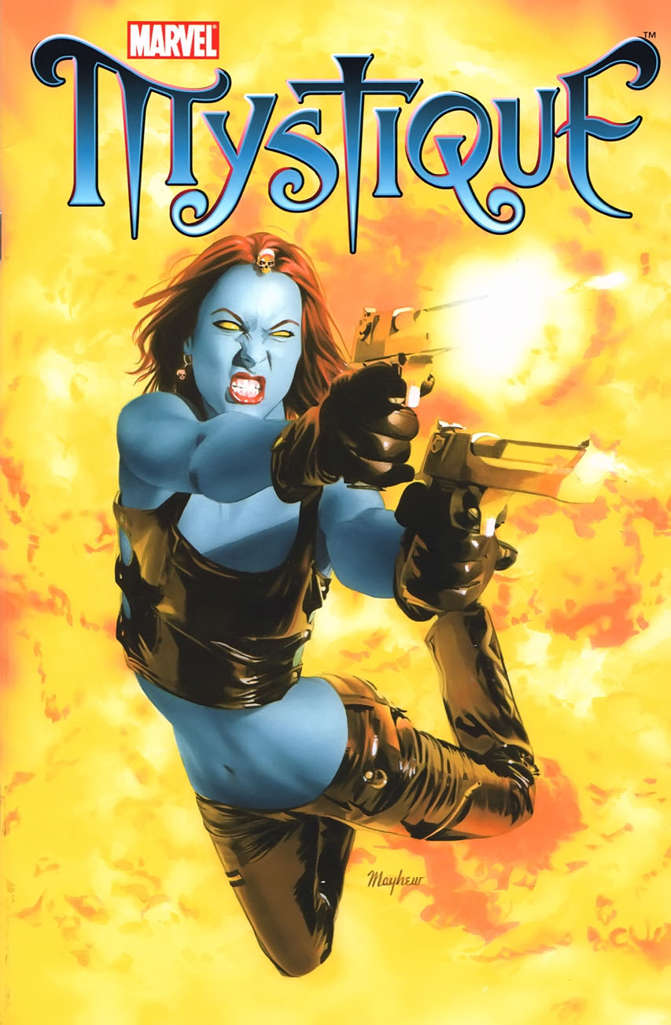 Mystique Poster Book Staple Bound