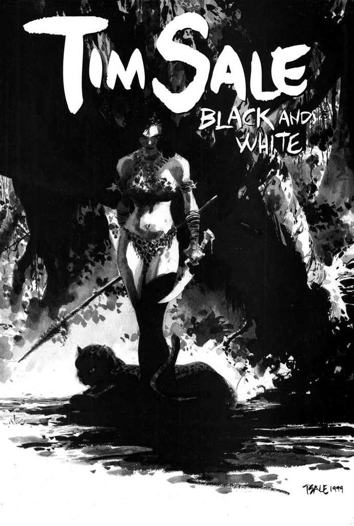 Tim Sale: Black and White