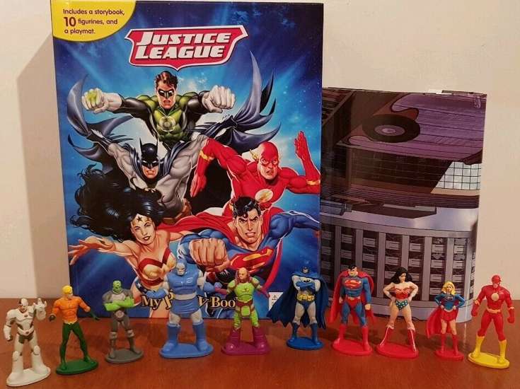 DC Justice League: My Busy Books