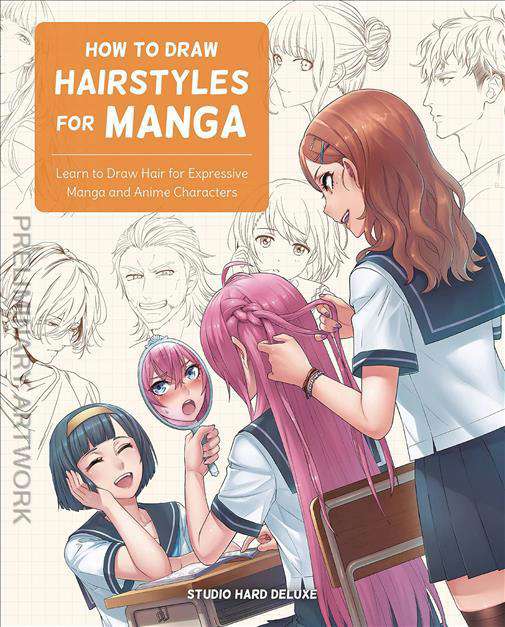 How to Draw Hairstyles for Manga
