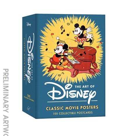 The Art of Disney : Iconic Movie Posters 100 Collectible Postcards