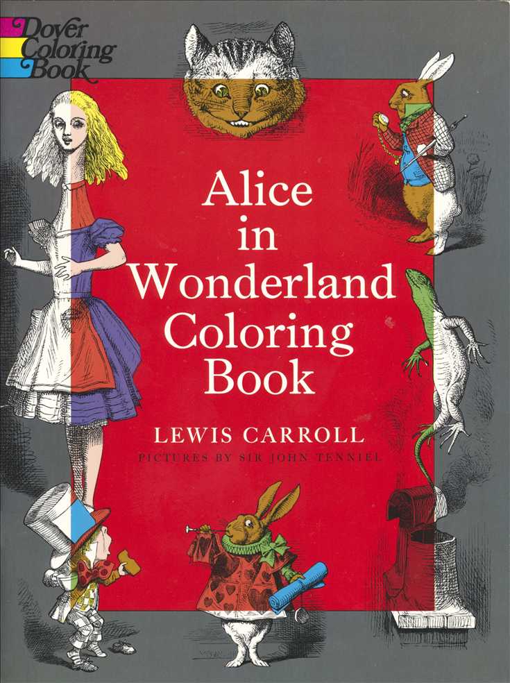 Alice in Wonderland Coloring Book
