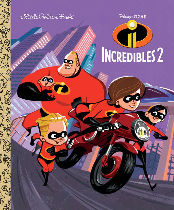 Incredibles 2 Little Golden Book