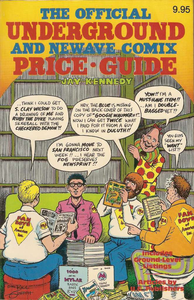 The Official Underground and Newave Comix Price Guide TPB