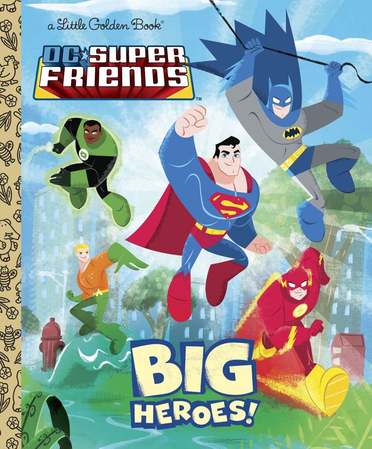 DC Super Friends: Big Heroes! (Golden)
