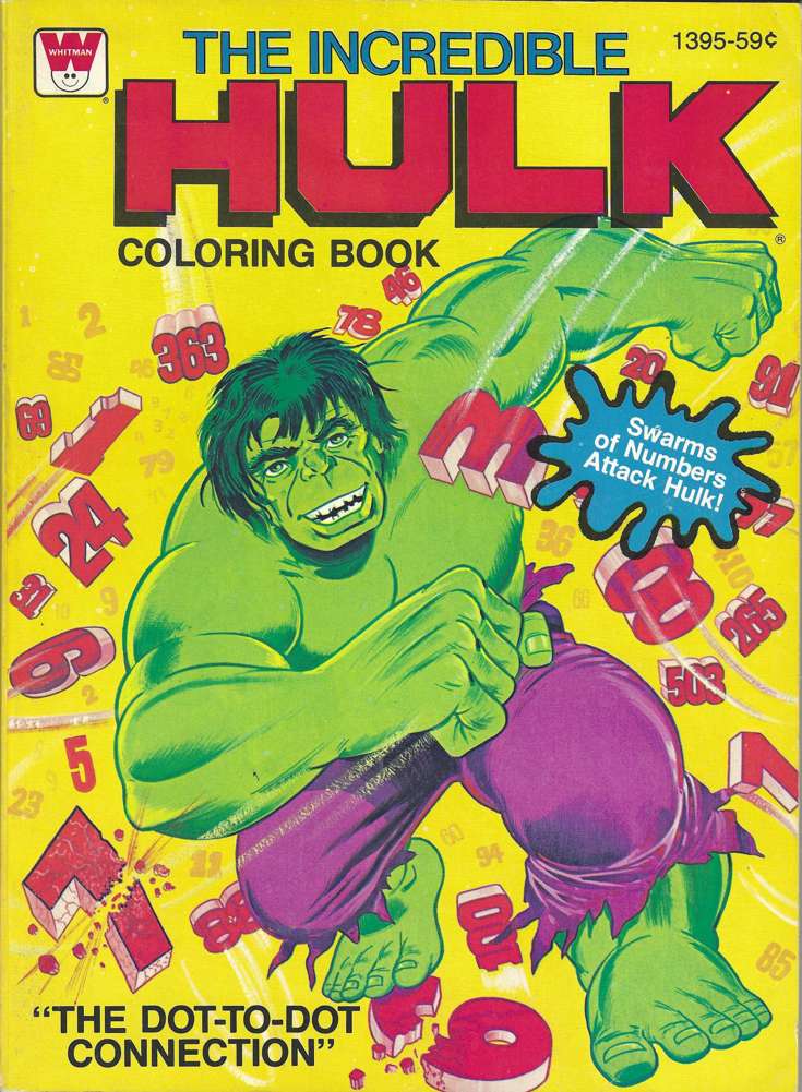 The Incredible Hulk: Coloring Book: The Dot-to-Dot Connection