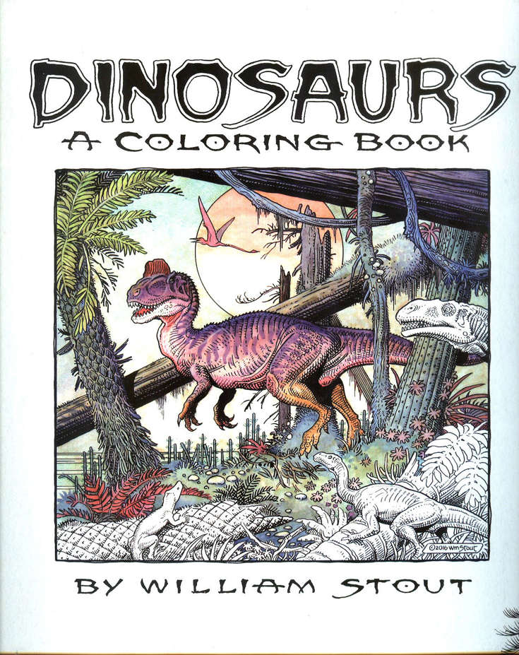 Dinosaurs: A Coloring Book