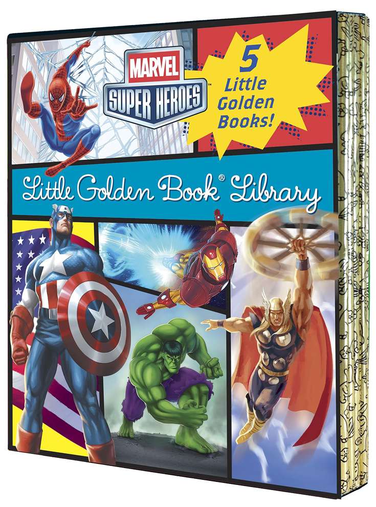 Marvel Heroes Little Golden Book Library
