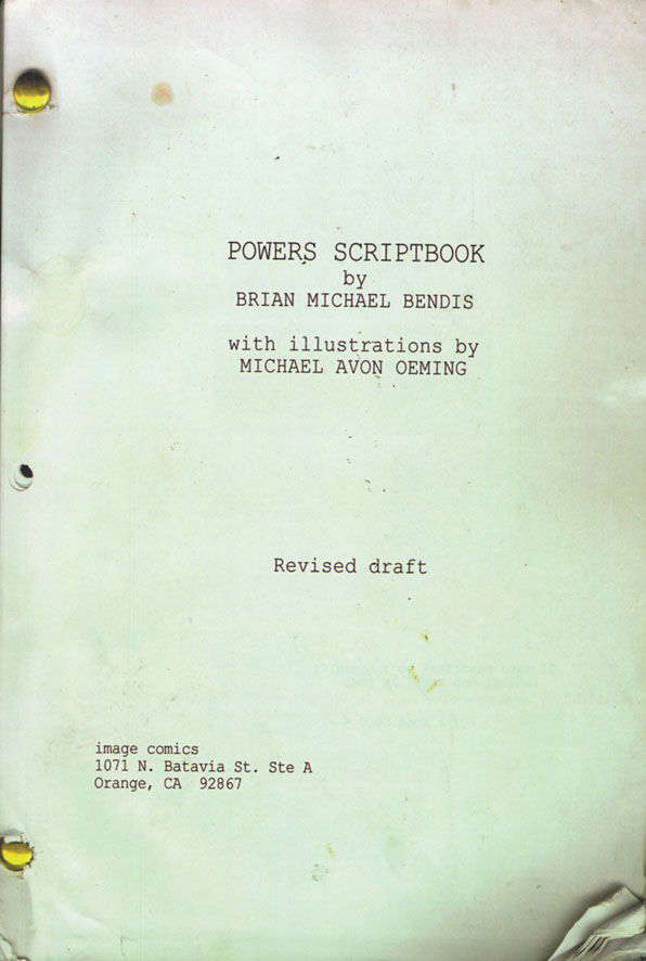 Powers Scriptbook