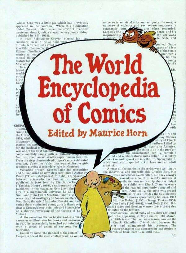 The World Encyclopedia of Comics Hardcover #1
