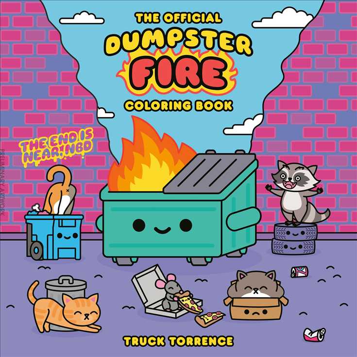 The Official Dumpster Fire Coloring Book