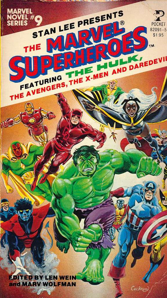 Marvel Comics Novel (Pocket) Mass Market Paperback #9