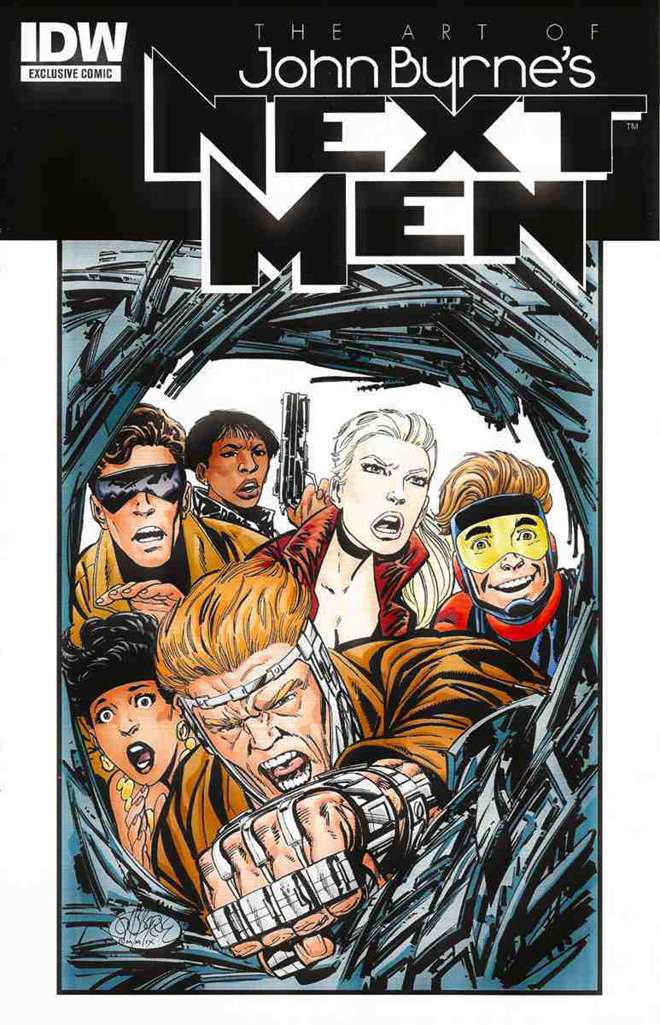 The Art of John Byrne’s Next Men