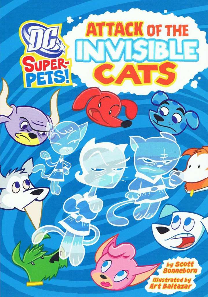 DC Super-Pets: Attack of the Invisible Cats