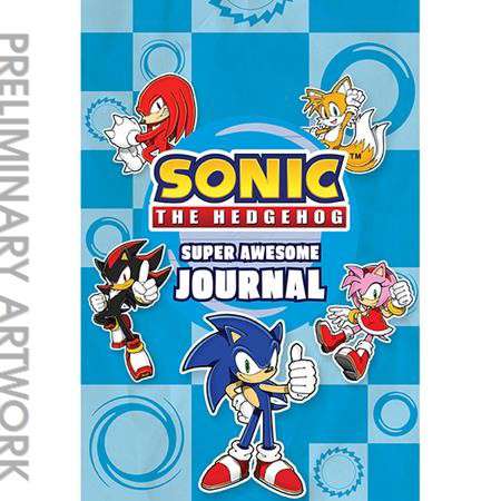 Sonic the Hedgehog Super Awesome Journal