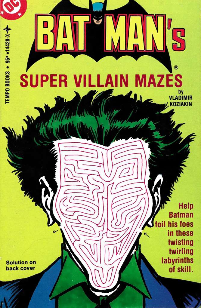 Batman’s Super Villain Mazes