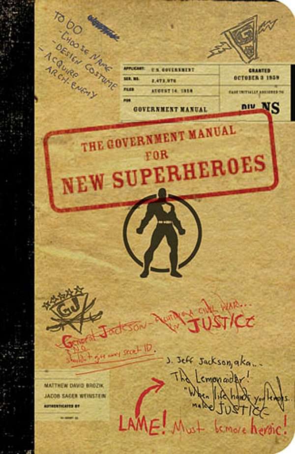 The Government Manual for New Superheroes