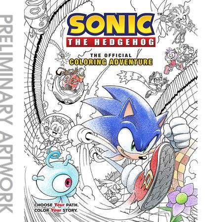 Sonic the Hedgehog: The Official Coloring Adventure