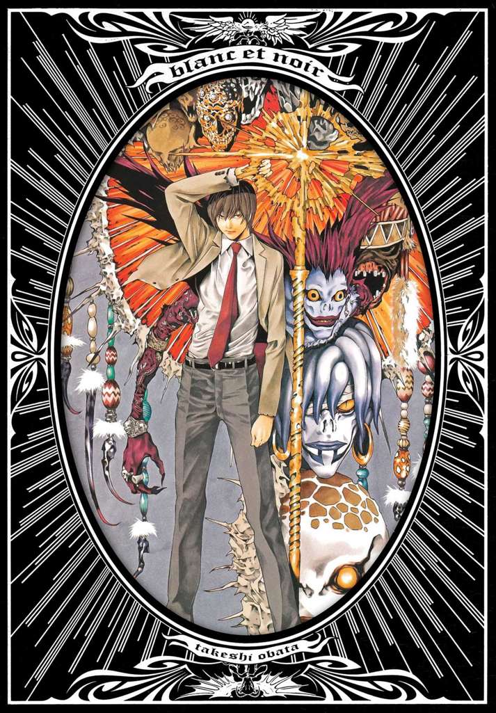 Blanc Et Noir: Takeshi Obata Illustrations