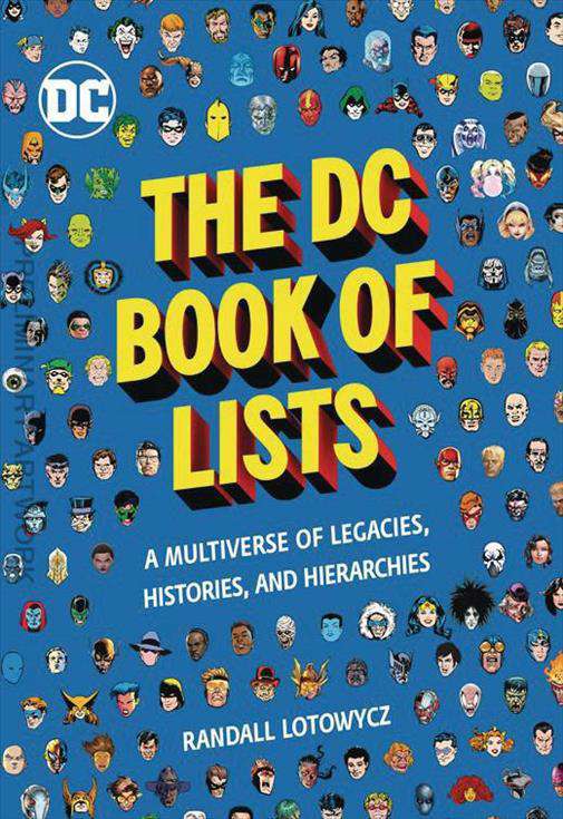 The DC Book of Lists Hardcover #1