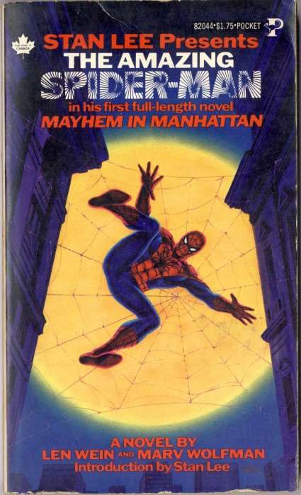 Marvel Comics Novel (Pocket) Mass Market Paperback #1 Variation A - 2nd printing