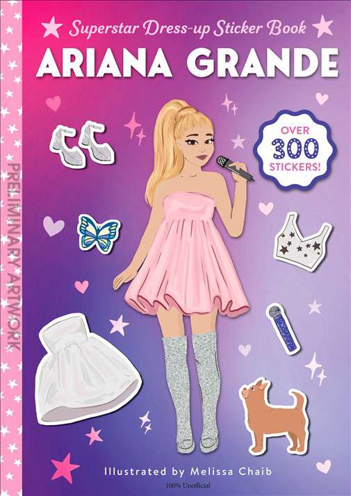Ariana Grande Superstar Dress-Up Sticker Book