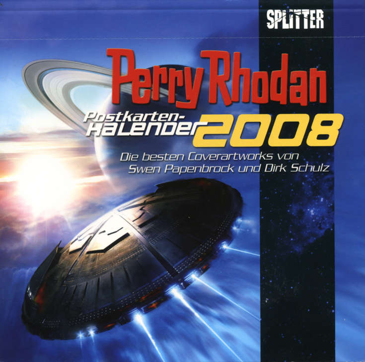 Perry Rhodan Postkarten-Kalender 2008 TPB