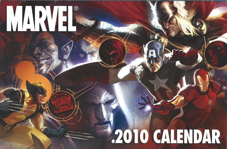 Marvel Calendar Calendar #2010
