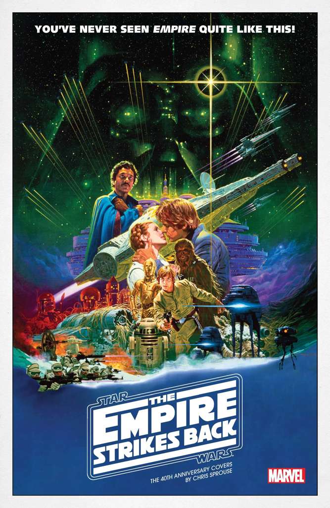 Star Wars: The Empire Strikes Back—The 40th Anniversary Covers by Chris Sprouse TPB Variation A