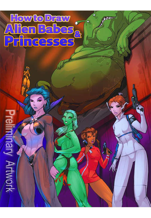 Antarctic Press Presents: How To Draw Alien Babes &amp; Princesses