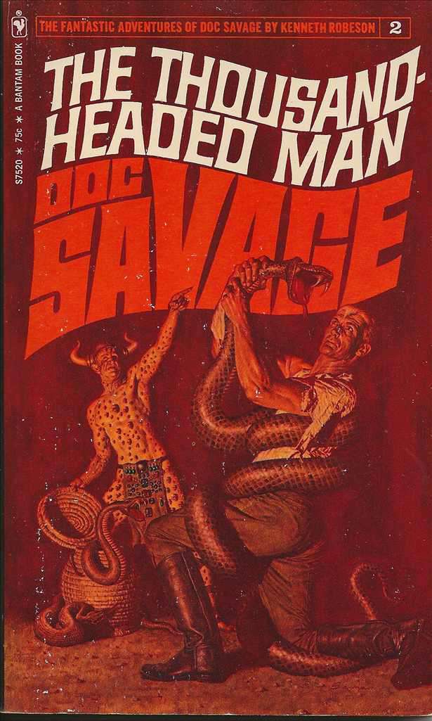 Doc Savage (Bantam) Mass Market Paperback #2 - 8th printing