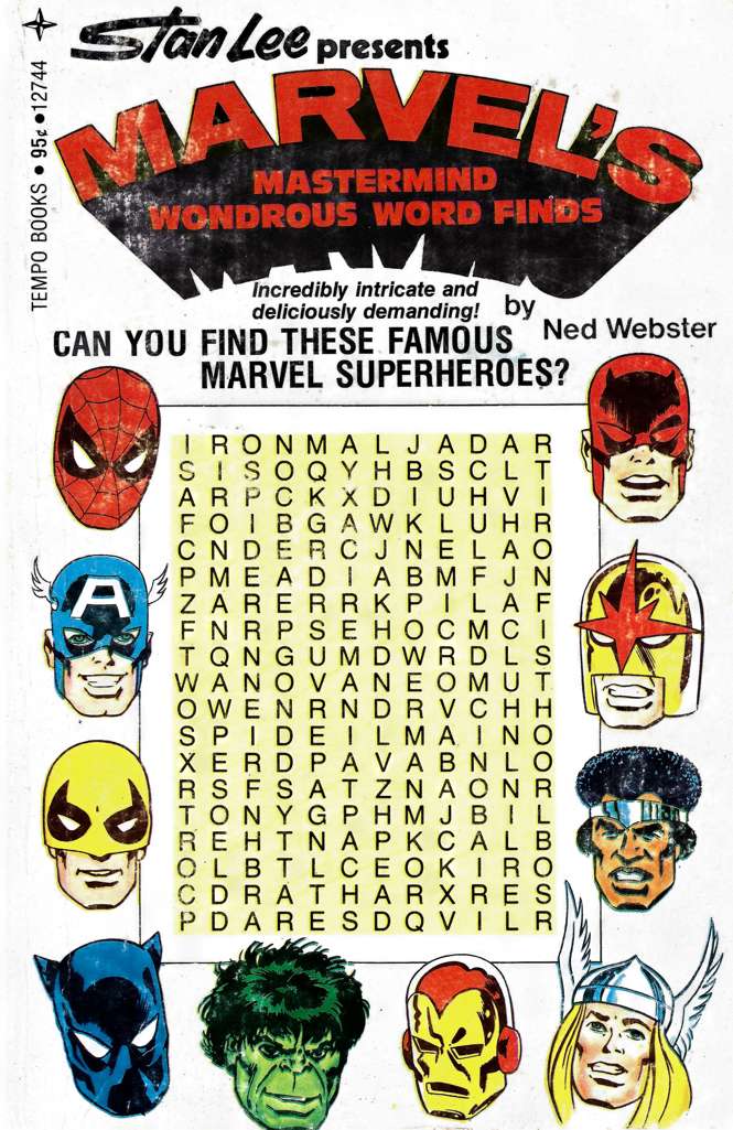 Marvel’s Mastermind Wondrous Word Finds (Stan Lee Presents…)