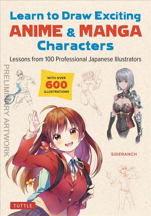 Learn to Draw Exciting Anime &amp; Manga Characters