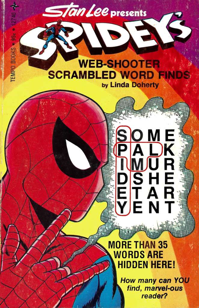 Spidey’s Web-Shooter Scrambled Word Finds (Stan Lee Presents…)