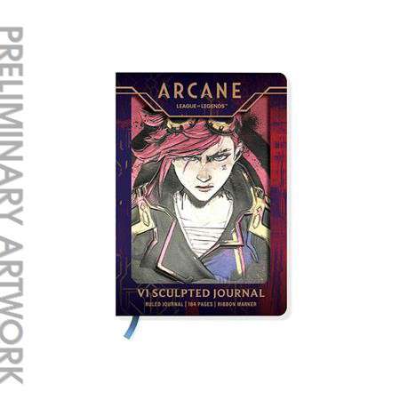 Arcane League of Legends: VI Sculpted Journal