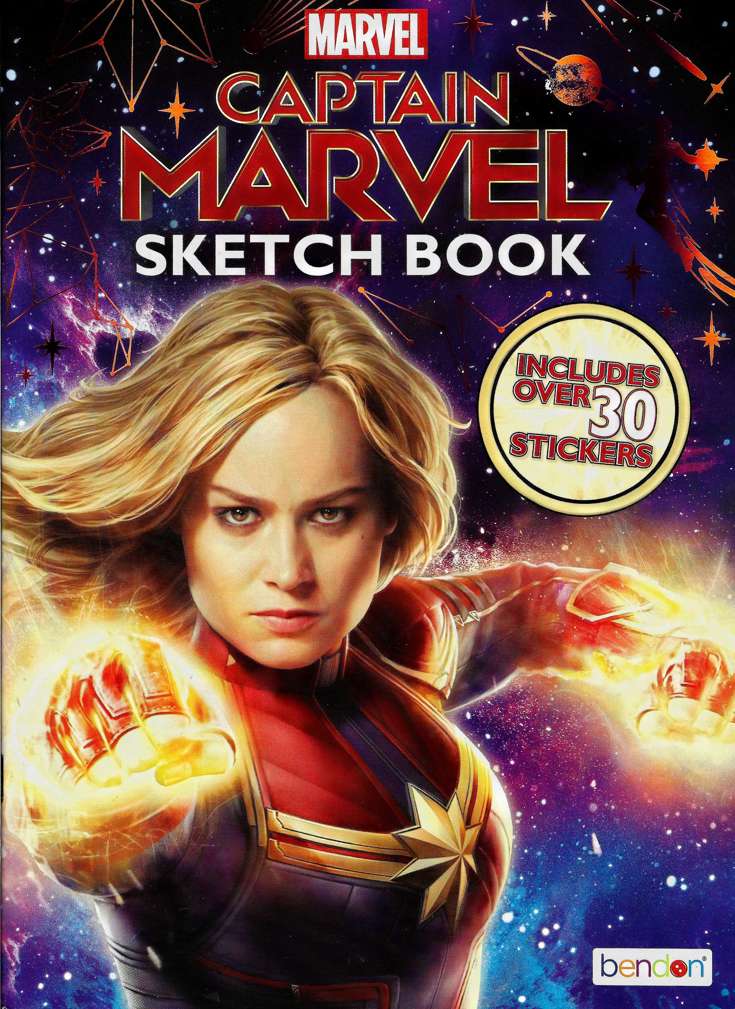 Marvel Captain Marvel Sketchbook